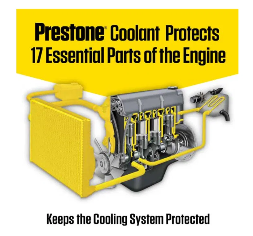 AF2000 – PRESTONE Engine Coolant, Concentrate 1 Gallon Jug Single - view 3